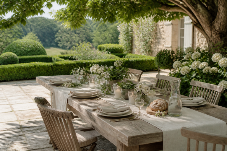 Outdoor Entertaining: An Effortless Table, Thoughtfully Layered