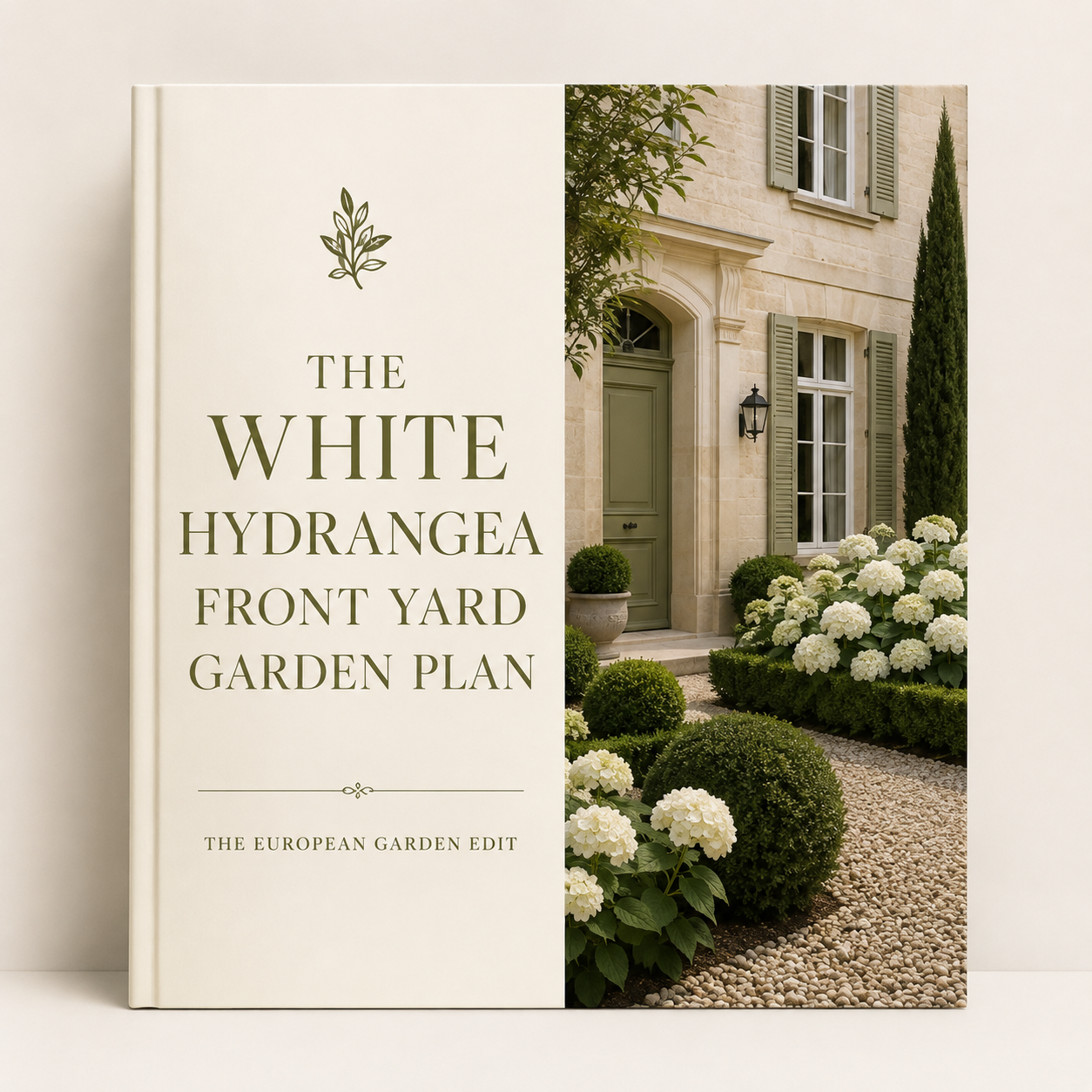 White Hydrangea Garden Plan